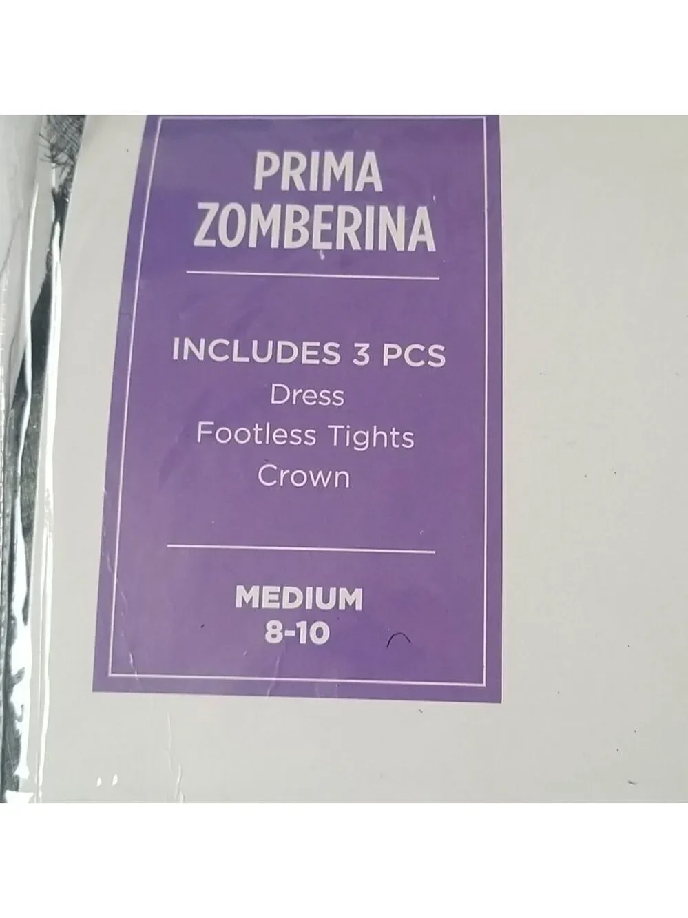 PRIMA ZOMBERINA NWOT COSTUME SZ M 8-10